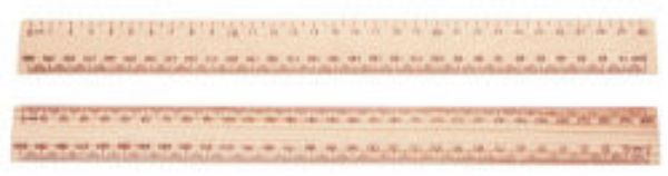 Picture of Ruler 300mm Wooden