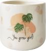 Picture of You Grow Girl Planter White - Sm 11 cm