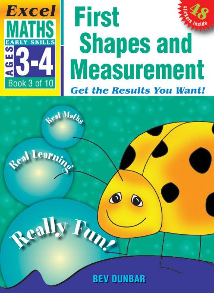 Picture of Excel Early Skills - Maths Book 3 First Shapes and Measurement