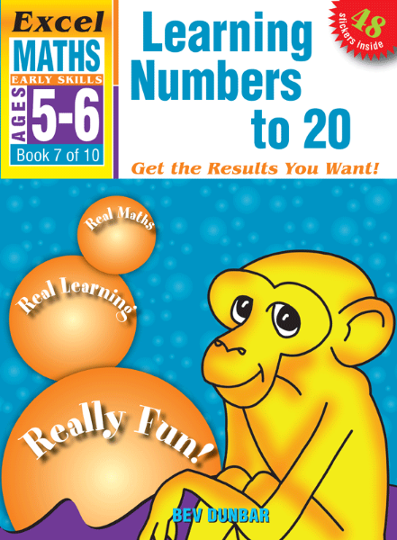 Picture of Excel Early Skills - Maths Book 7 Learning Numbers To 20