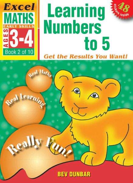 Picture of Excel Early Skills - Maths Book 2 Learning Numbers To 5