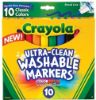 Picture of Crayola Washable Markers Classic Packet 10