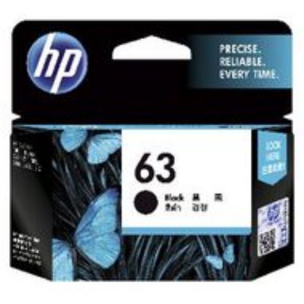 Picture of HP 63 Black Ink Cartridge