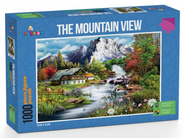 Picture of Funbox Puzzle - Perfect Places the Mountain View Puzzle 1000 pieces