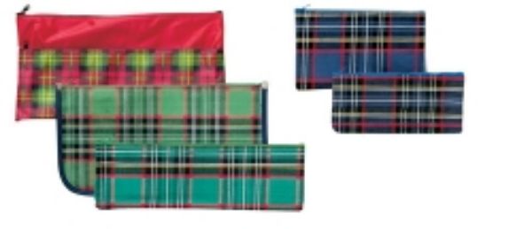 Picture of Pencil Case Tartan 200mm X 90mm