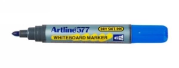 Picture of Marker Whiteboard Artline 577 Bullet Blue