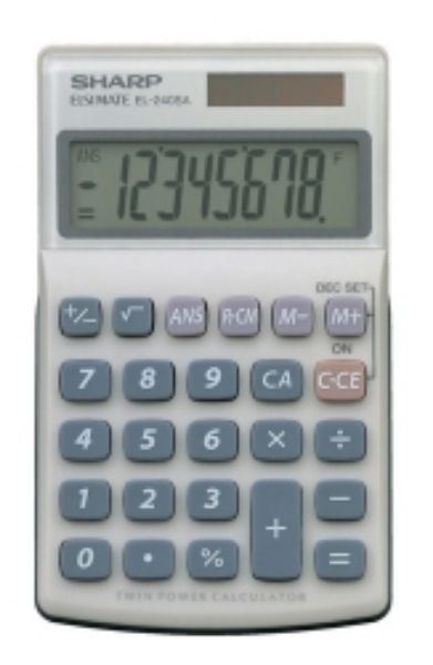 Picture of Calculator Sharp EL 240SAB