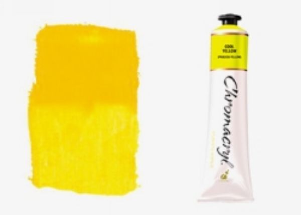 Picture of Paint Chromacryl 75ml Acrylic Cool Yellow