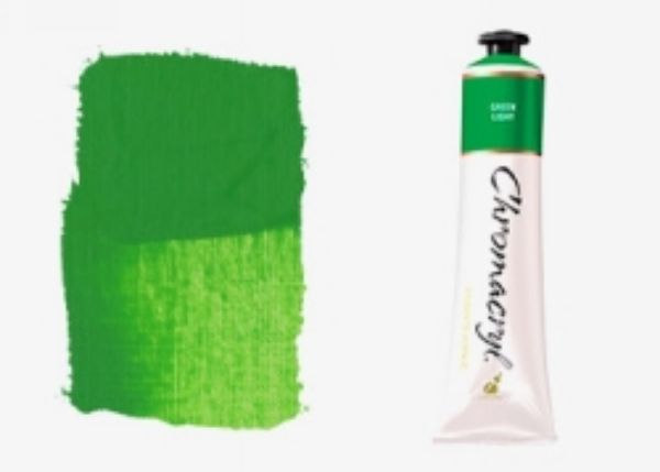 Picture of Paint Chromacryl 75ml Acrylic Green Light