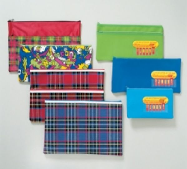 Picture of Pencil Case Tartan Giant 360mm x 255mm 1 Zip