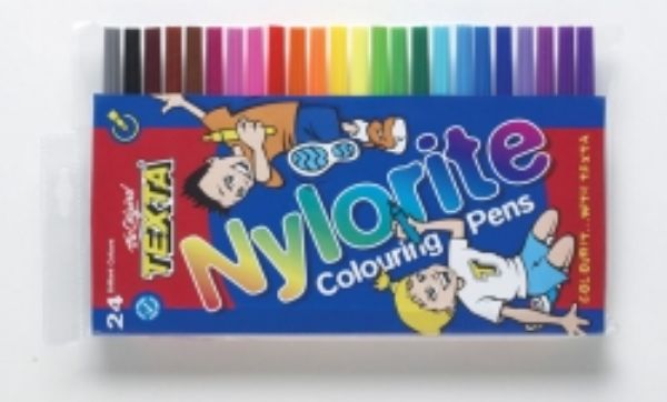 Picture of Markers Texta Nylorite Wallet Packet 24