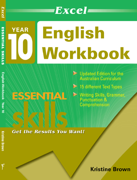 Picture of Excel Essential Skills - English Workbook Year 10