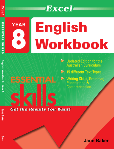 Picture of Excel Essential Skills - English Workbook Year 8