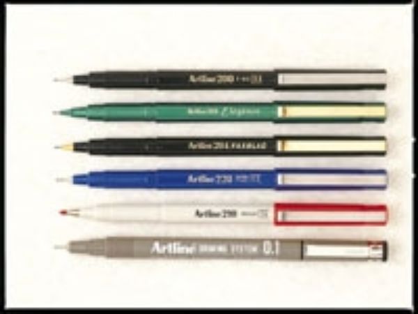 Picture of Marker Artline #210 Assorted 0.6mm