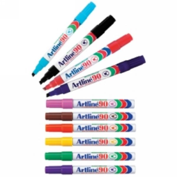 Picture of Marker Artline #90 Assorted (Xylene Free)