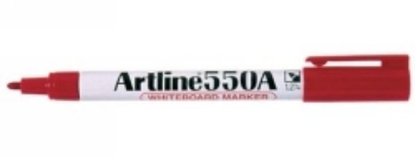 Picture of Marker Whiteboard Artline 550A Bullet Red