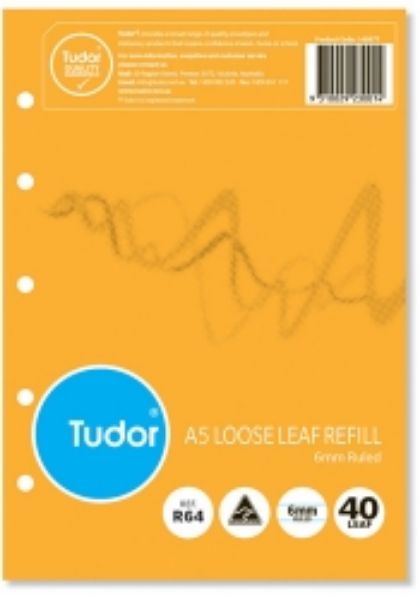 Picture of Loose Leaf Refills A5 Packet 40