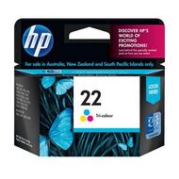 Picture of HP 22 Colour Ink Cartridge