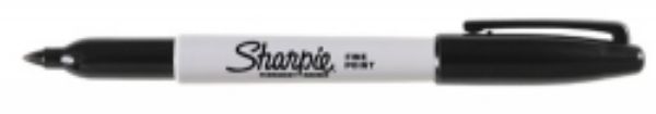 Picture of Marker Sharpie Permanent Fine Black 1.0m