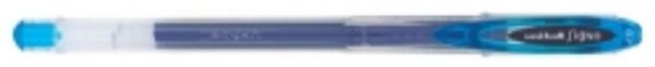 Picture of Pen Uniball Rollerball Signo UM120 Gel Fine Light Blue