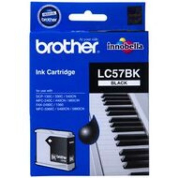 Picture of Brother LC-57BK Black Ink Cartridge