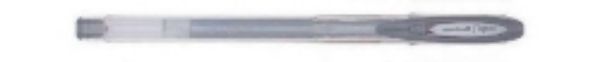 Picture of Pen Uniball Rollerball Signo UM120 Gel Fine Silver