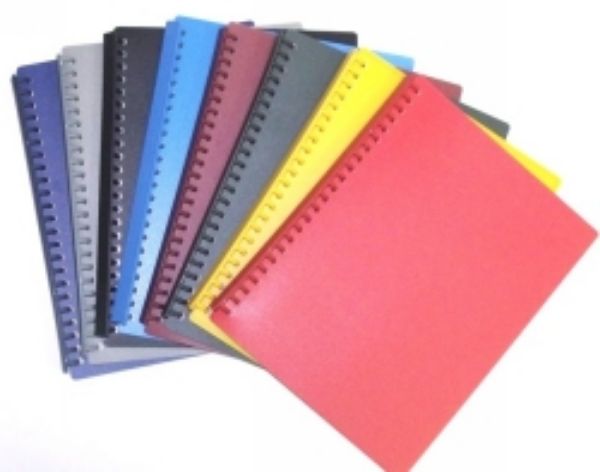 Picture of Display Book A4 20 Pockets Refillable Burgundy