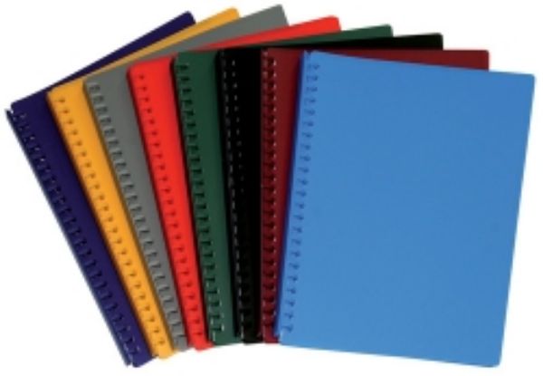 Picture of Display Book A4 20 Pockets Refillable Black