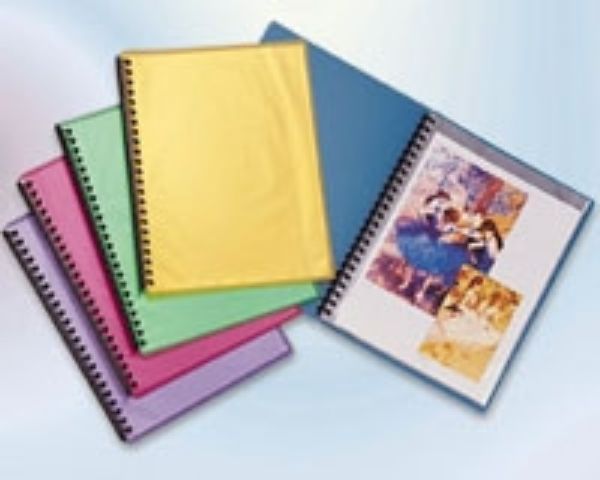 Picture of Display Book A4 20 Pockets Refillable Green