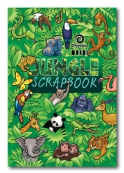 Picture of Scrap book 64 Pages Jungle/Joker 330x245mm