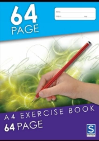 Picture of Exercise Book A4 64 Pages 8mm