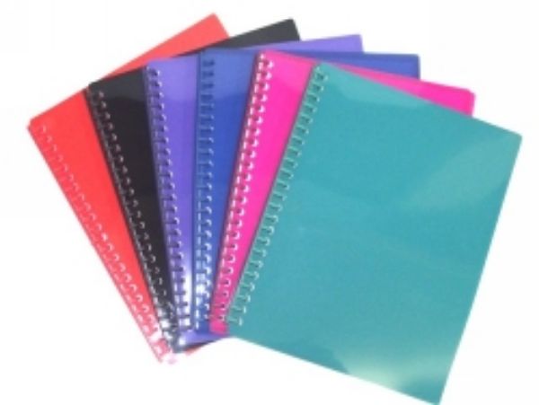 Picture of Display Book A4 20 Pockets Refillable Gloss Blue