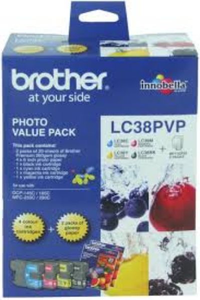 Picture of Brother LC-38 CL3PK CMY