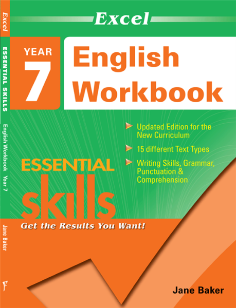 Picture of Excel Essential Skills - English Workbook Year 7