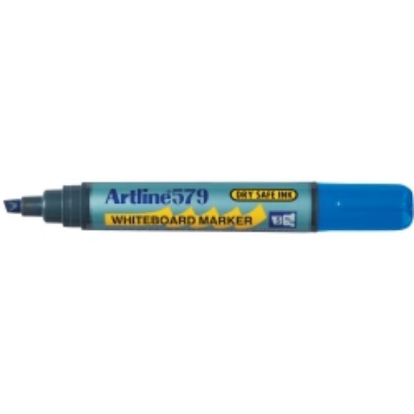 Picture of Marker Whiteboard Artline 579 Chisel Blue