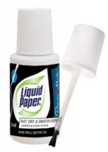 Picture of Liquid Paper Bond White Correction Fluid