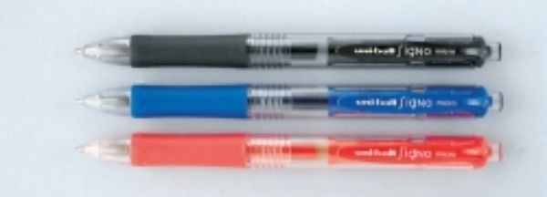 Picture of Pen Uni-ball Rollerball Signo UMN152M Retractable Micro Black