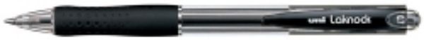 Picture of Pen Uni-ball Ballpoint Laknock Retractable 0.7mm Fine Black