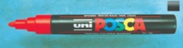 Picture of Marker Uni-ball Posca PC5M Bullet Tip Red