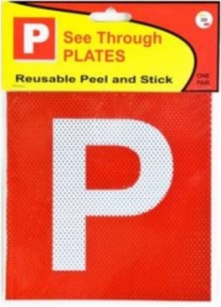 Picture of Driving Plates Clear Vision L Green