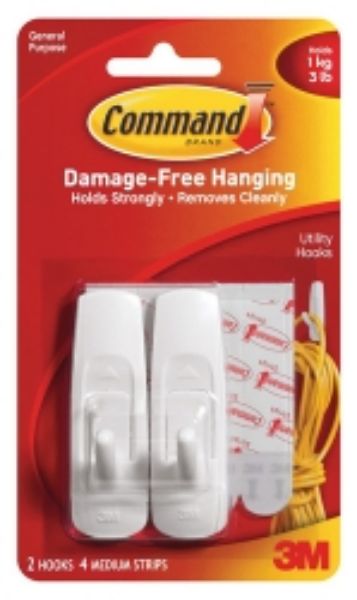 Picture of Hooks Command Self Adhesive Medium #17001