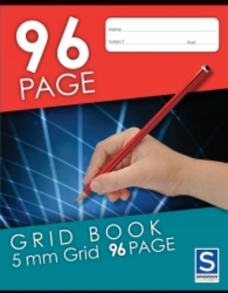 Picture of Grid Book A4 96 Pages 5mm