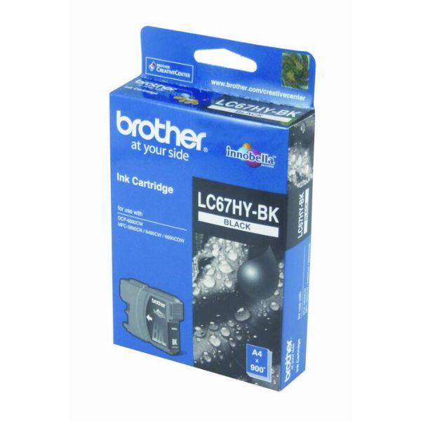 Picture of Brother LC-67BK Black Ink Cartridge High Capacity