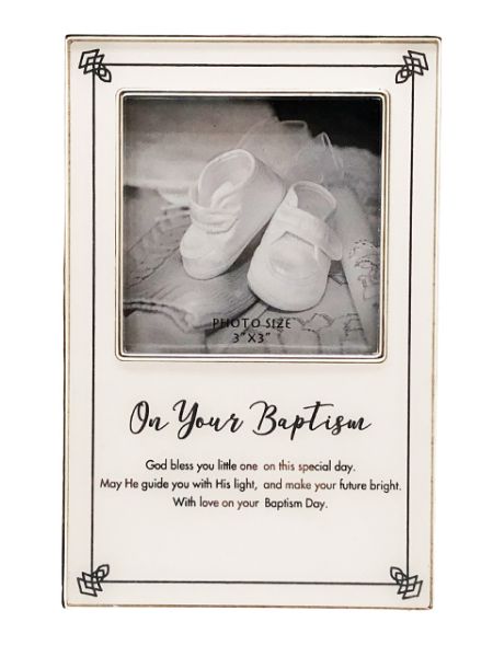 Picture of Baptism Photo Frame 3 x 3