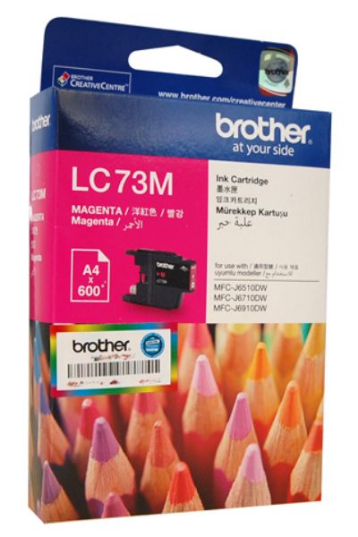 Picture of Brother LC-73 Magenta Ink Cartridge