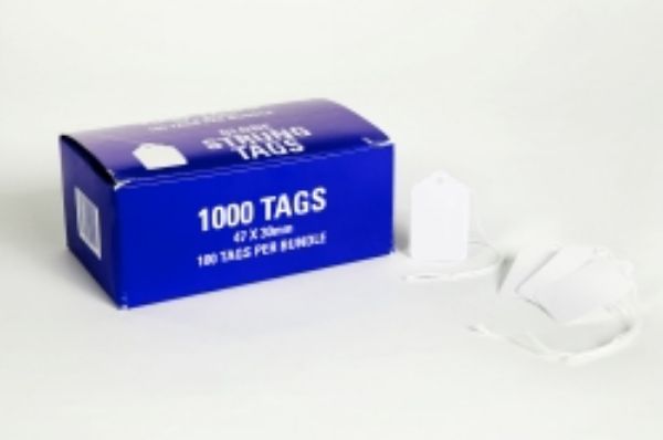 Picture of Merchandise Tags 47mm x 30mm 100 Pieces