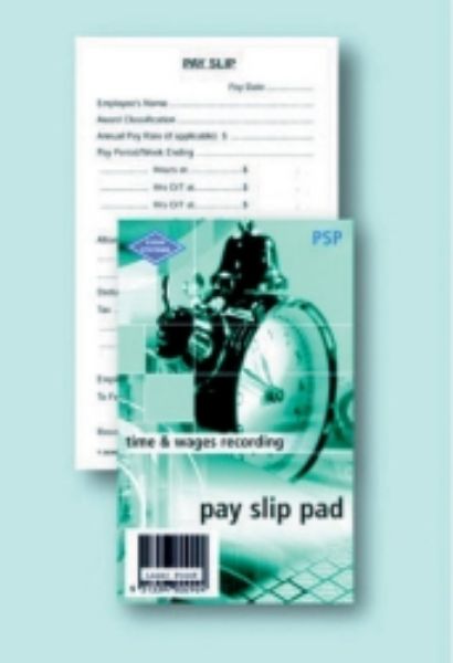 Picture of Pay Slip Pads Zion 50 Leaf