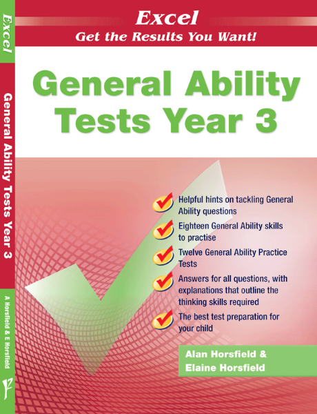 Picture of Excel Test Skills - General Ability Tests Year 3