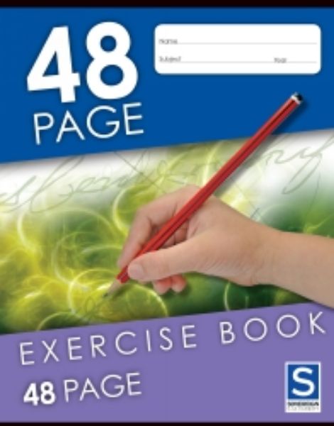 Picture of Exercise Book 225mm x 175mm 48 Page 8mm