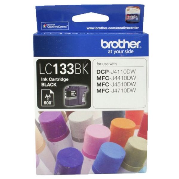 Picture of Brother LC133 Black Ink Cartridge